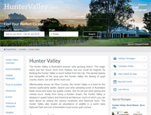 Tablet Screenshot of huntervalley.com